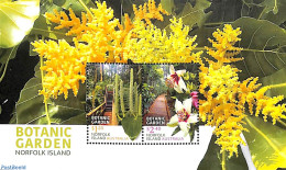 Norfolk Island 2023 Botanical Garden S/s, Mint NH, Nature - Flowers & Plants - Gardens - Otros & Sin Clasificación