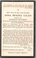 Bidprentje Varendonk - Celen Anna Regina (1849-1934) - Andachtsbilder