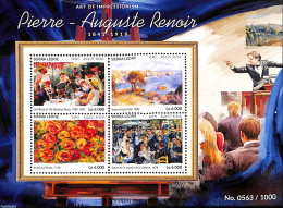 Sierra Leone 2015 Pierre Auguste Renoir, Mint NH, Health - Nature - Food & Drink - Flowers & Plants - Trees & Forests .. - Alimentation