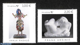 Croatia 2023 Art, Sculptures 2v, Mint NH, Art - Sculpture - Sculpture