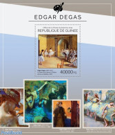 Guinea, Republic 2014 Edgar Degas, Mint NH, Art - Edgar Degas - Paintings - Autres & Non Classés