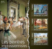 Guinea, Republic 2014 Impressionists, Mint NH, Art - Paintings - Otros & Sin Clasificación