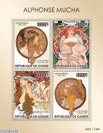 Guinea, Republic 2015 Alfons Mucha, Mint NH, Art - Paintings - Other & Unclassified