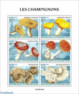 Central Africa 2023 Mushrooms, Mint NH, Nature - Mushrooms - Mushrooms