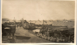 Photographie Photo Snapshot Anonyme WW1 Dardanelles Salonique ? Guerre Port - War, Military