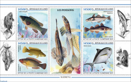 Guinea, Republic 2023 Fishes, Mint NH, Nature - Fish - Fishes