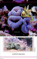 Guinea, Republic 2023 Fishes And Corals, Mint NH, Nature - Fish - Corals - Corals - Fishes