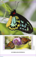 Guinea, Republic 2023 Butterflies, Mint NH, Nature - Butterflies - Flowers & Plants - Other & Unclassified