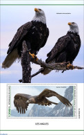 Guinea, Republic 2023 Eagles, Mint NH, Nature - Birds - Birds Of Prey - Other & Unclassified