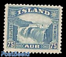 Iceland 1931 Stamp Out Of Set, Unused (hinged), Nature - Water, Dams & Falls - Neufs