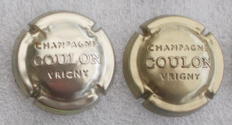 2 Capsules De Champagne Coulon Estampée - Sonstige & Ohne Zuordnung