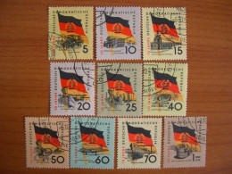 RDA  Obl  N°  438 à 447 - Used Stamps