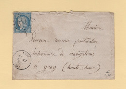 Anse - 68 - Rhone - GC 116 - Type 16 - 1872 - 1849-1876: Période Classique