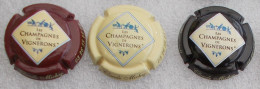 3 Capsules De Champagne Michez Claude - Autres & Non Classés