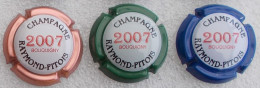 3 Capsules De Champagne Raymond Pitois - Sonstige & Ohne Zuordnung