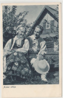 Kaimo Idilija, Apie 1940 M. Atvirukas - Lituanie