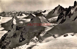 CPSM MASSIF DU MONT BLANC - LA VALLEE BLANCHE ET LES ALPES ITALIENNES - Sonstige & Ohne Zuordnung