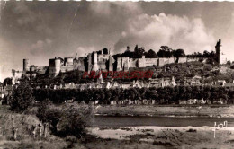 CPSM CHINON (INDRE ET LOIRE) - VUE GENERALE DU CHATEAU - Chinon