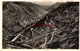 CPA GORGES DU TARN - ROUTE DE LA MALERE  L'AVEN ARMAND - LES LACETS - Sonstige & Ohne Zuordnung