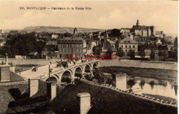 CPA MONTLUCON - PANORAMA DE LA VIEILLE VILLE - Montlucon