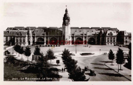 CPA LA ROCHELLE - LA GARE - La Rochelle