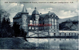 CPA LE CHATEAU DE VIZILLE, CONSTRUIT EN 1620 PAR LESDIGUIRES - Vizille