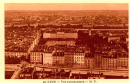 CPA LYON - VUE PANORAMIQUE - Sonstige & Ohne Zuordnung