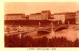 CPA LYON - PONT GALLINI - Sonstige & Ohne Zuordnung