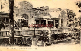 CPA VICHY - LA FACADE DU CASINO - Vichy