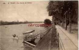 CPA VICHY - LES BORDS DE L'ALLIER - Vichy