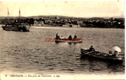 CPA HENDAYE - VUE PRISE DE FONTARABIE - Hendaye