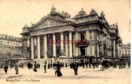 CPA BRUXELLES - LA BOURSE - Monuments