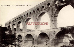 CPA NIMES - LE PONT DU GARD - AR - Nîmes