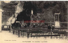CPA LOURDES - LA GROTTE - Lourdes