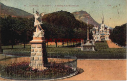 CPA LOURDES - ST MICHEL - LA BASILIQUE ET L'ESPLANADE - Lourdes