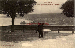 CPA NICE - VUE GENERALE PRISE DU CHATEAU - Bauwerke, Gebäude