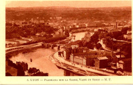 CPA LYON - PANORAMA SUR LA SAONE, VAISE ET SERIN - MF - Other & Unclassified