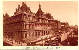 CPA LYON - LE PALAIS DE LA BOURSE - MF - Sonstige & Ohne Zuordnung