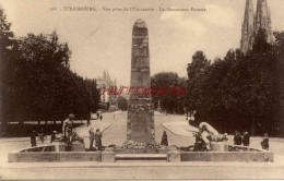 CPA STRASBOURG - VUE PRISE DE L'UNIVERSITE - LE MONUMENT PASTEUR - Strasbourg
