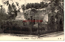 CPA NIMES - TEMPLE DE DIANE - Nîmes
