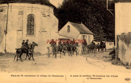 CPA PIECE DE 75 TRAVERSANT LE VILLAGE DE CHAUCONIN - Autres & Non Classés