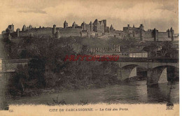 CPA CITE DE CARCASSONNE - LA CITE DES PONTS - Carcassonne