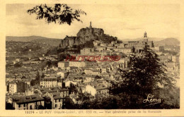 CPA LE PUY (HAUTE LOIRE) - VUE GENERALE PRISE DE LA RONZADE - Le Puy En Velay