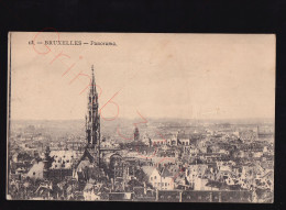 Bruxelles - Panorama - Postkaart - Brussels (City)