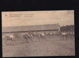 Equitation-Cavalerie - Exercice En Tandem / Rijkunst-Ruiterij - Tandem Oefening - Postkaart - Manoeuvres