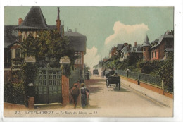 Sainte-Adresse (76) : La Route Du Phare En 1910 (animé, Attelage) PF. - Sainte Adresse