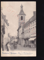 Fontaine-L'Evêque - Rue De L'Indépendance - Postkaart - Fontaine-l'Evêque
