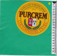 C1460 FROMAGE COULOMMIERS PURCREM  MEUSE ?? 340 Gr - Käse