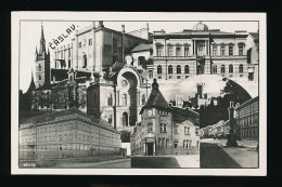 Čáslav Czechia Judaica Synagogue  DH16 Avant-garde Photomontage BROMOGRAFIA - Jewish