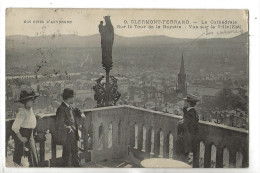Clermont-Ferrand (63) : Les Touristes Au Sommet De La Tour De La Cathédrale En 1912 (animé) PF. - Clermont Ferrand